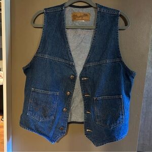 Vintage Wrangler Denim Vest